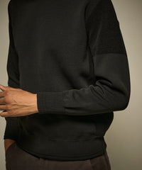 モールクルーネックニット