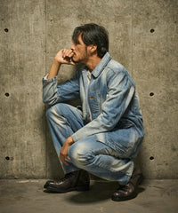 ブルー　model：186㎝　着用サイズ：L