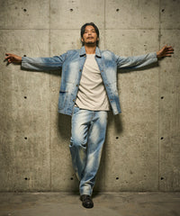 ブルー　model：186㎝　着用サイズ：L