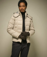 グレー　model：186㎝　着用サイズ：L