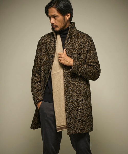 ベージュ　model：186㎝　着用サイズ：L