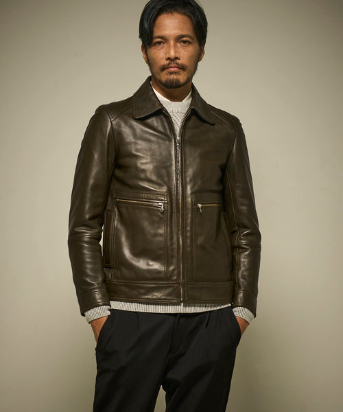 カーキ　model：186㎝　着用サイズ：L
