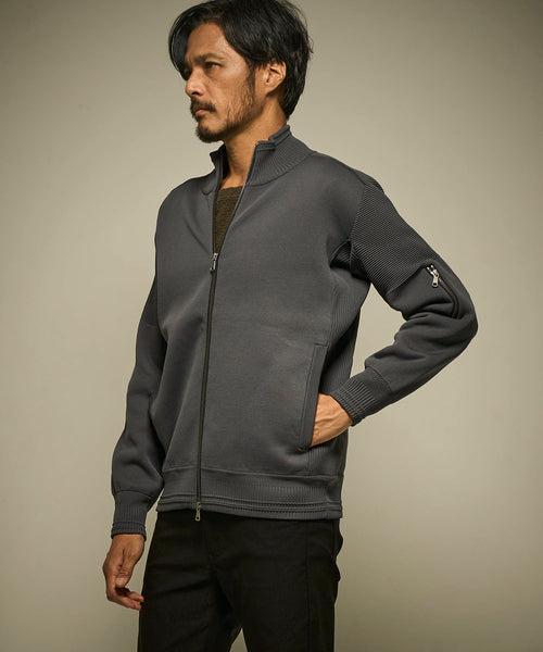 ドライバーズニットブルゾン