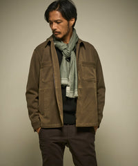 顔料プリントシャツアウター