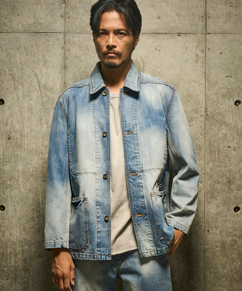 ブルー　model：186㎝　着用サイズ：L