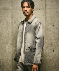 【HALB】ヴィンテージ加デニムカバーオール