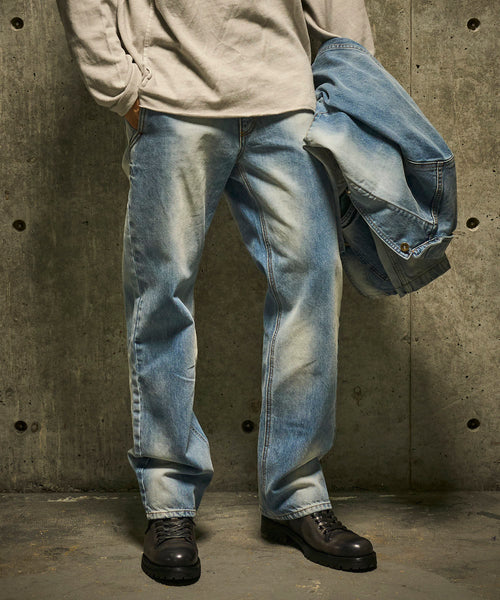 ブルー　model：186㎝　着用サイズ：L