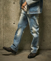 ブルー　model：186㎝　着用サイズ：L