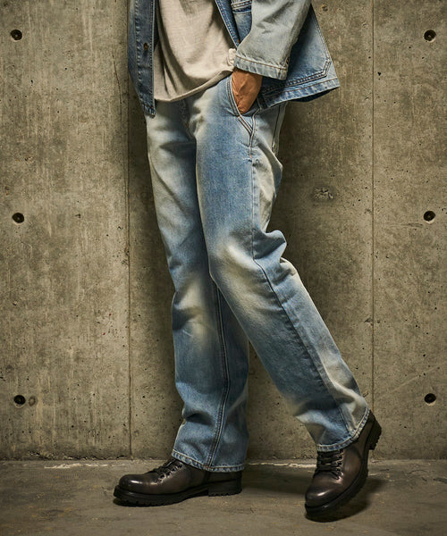 ブルー　model：186㎝　着用サイズ：L