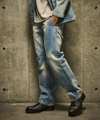 ブルー　model：186㎝　着用サイズ：L