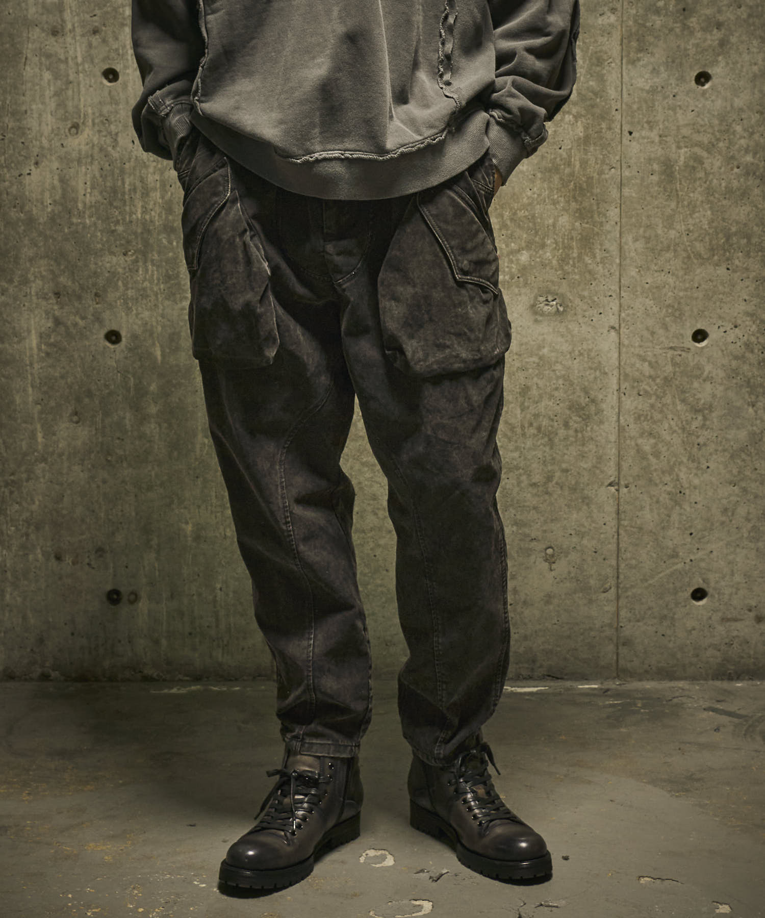 ブラック　model：186㎝　着用サイズ：L