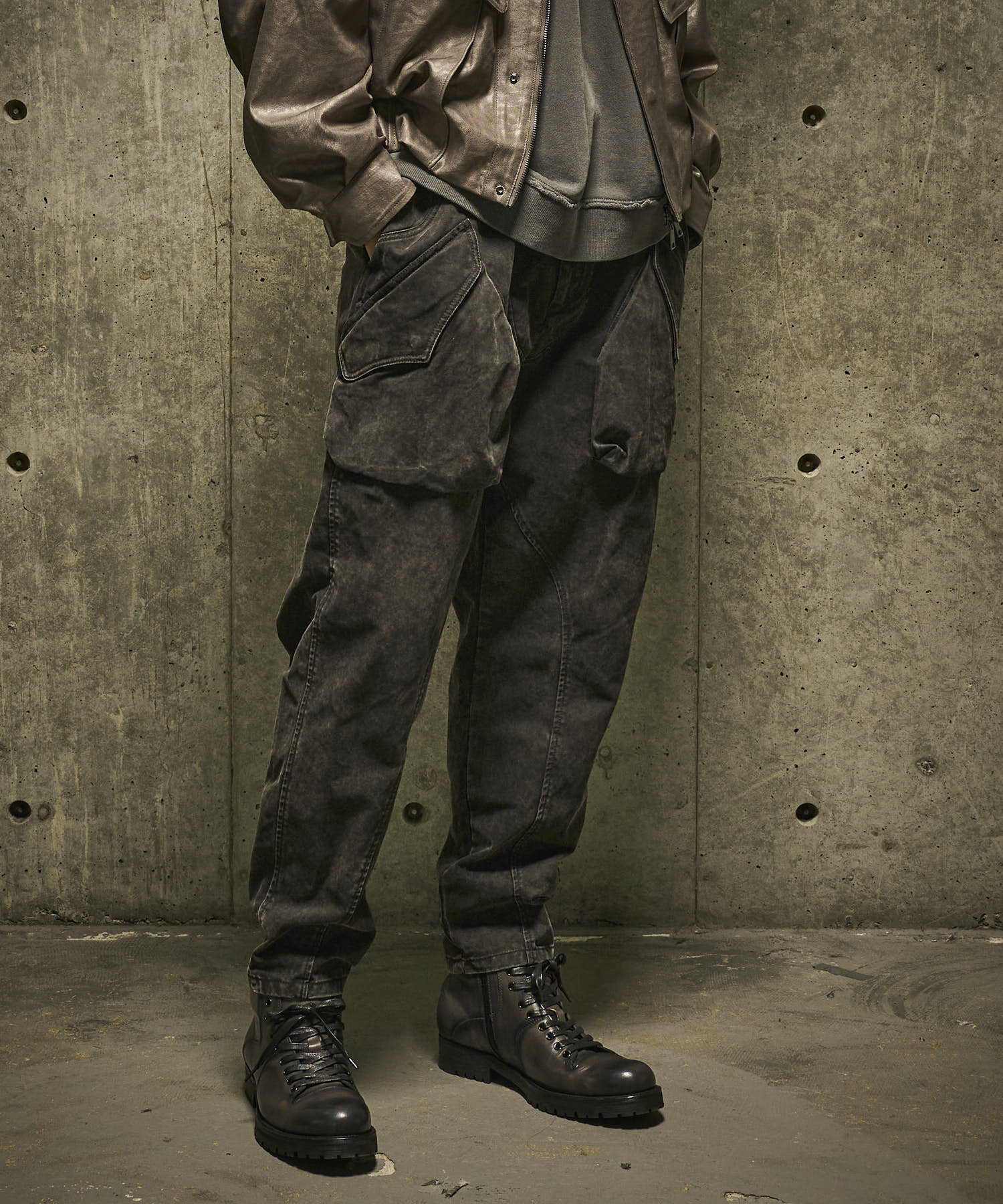 ブラック　model：186㎝　着用サイズ：L