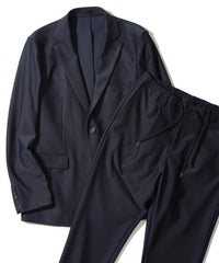 幾何学柄トリコットジャージパンツ