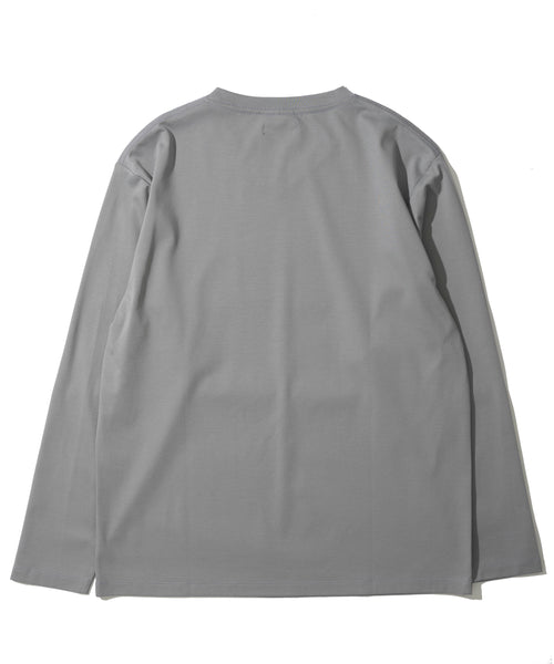 シルケットＶネックロングＴシャツ