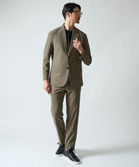 ベージュ　model：177cm 67kg　着用サイズ：LARGE