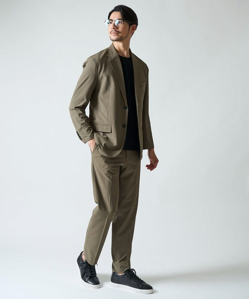 【WEB限定】2点セット ストレッチジャージ ウォッシャブルセットアップ