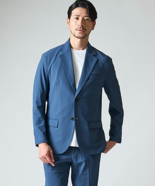 【WEB限定】2点セット ストレッチジャージ ウォッシャブルセットアップ