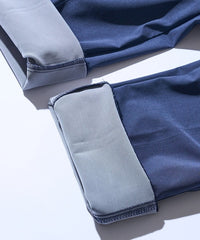 【WEB限定】冷感 メッシュボンディング ストレッチテーパードスラックスパンツ