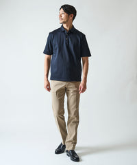 【WEB限定】冷感 メッシュボンディング ストレッチテーパードスラックスパンツ