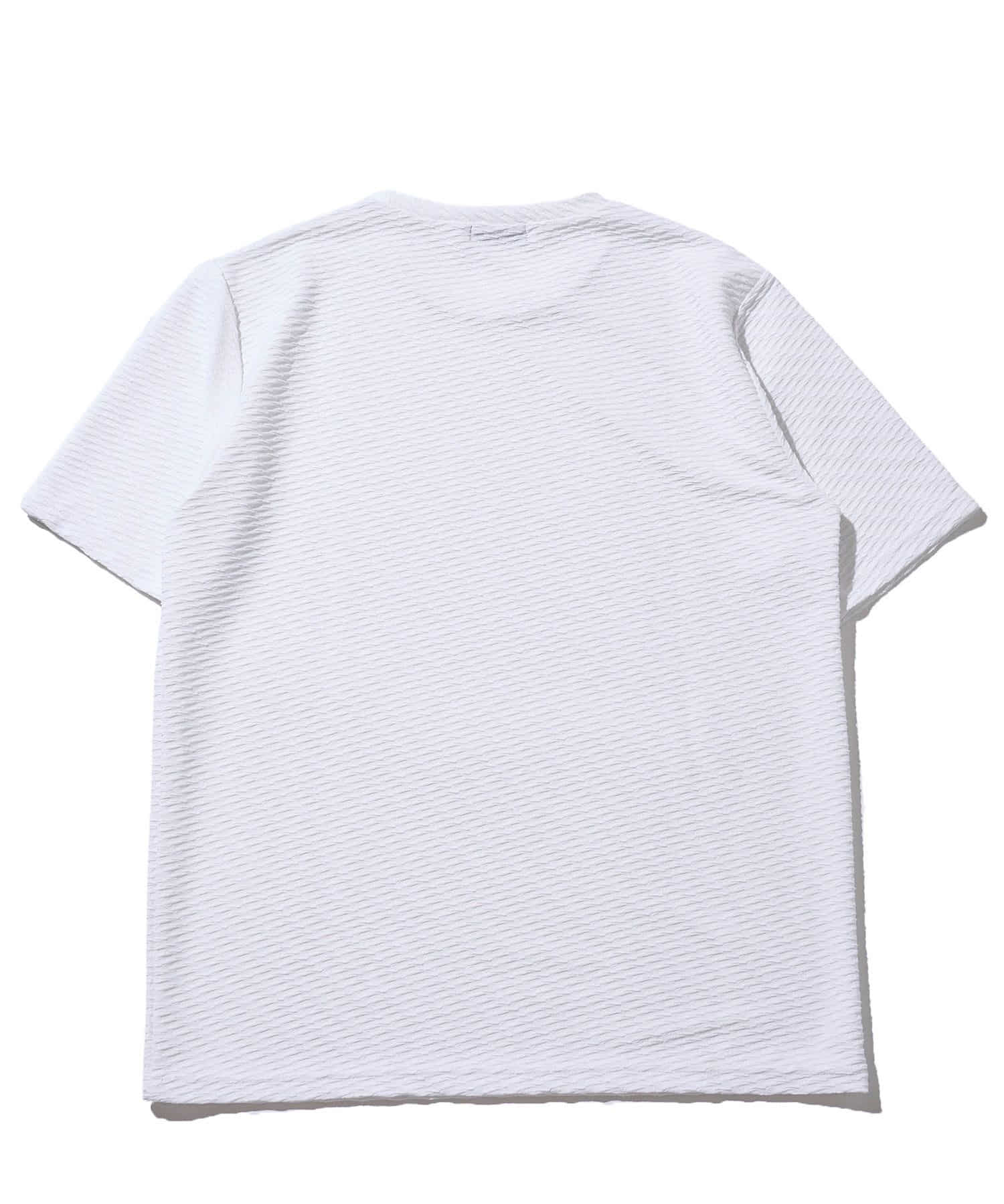 【初値下げ】ダイヤ柄クルーネックTシャツ