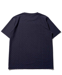 【初値下げ】ダイヤ柄クルーネックTシャツ