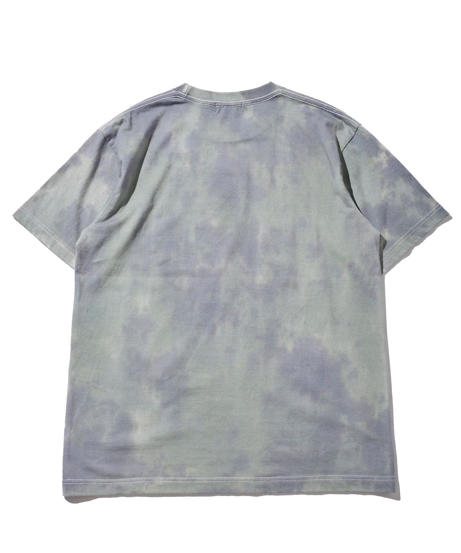 【初値下げ】一点モノの加工感 ガーメントダイクルーネックＴシャツ
