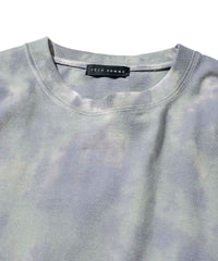 【初値下げ】一点モノの加工感 ガーメントダイクルーネックＴシャツ