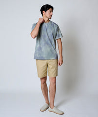【初値下げ】一点モノの加工感 ガーメントダイクルーネックＴシャツ