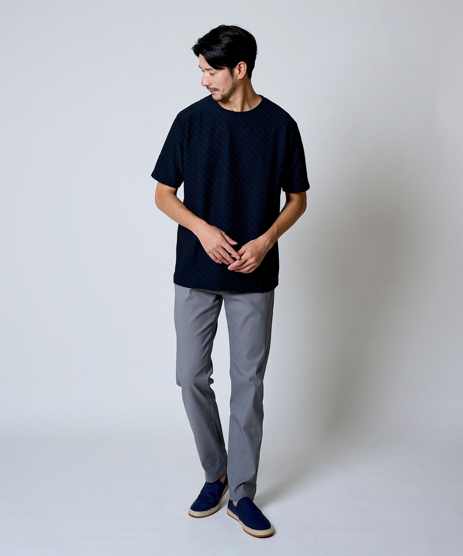 グレー　model：177㎝　着用サイズ：M