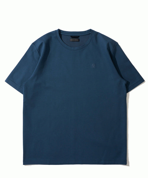 上品な艶と着心地の良さ モクロディクルーネックＴシャツ