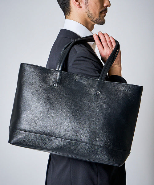 【TETE HOMME × SOLATINA】カウレザートートバッグ