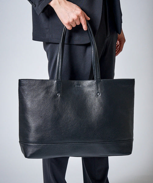 【TETE HOMME × SOLATINA】カウレザートートバッグ