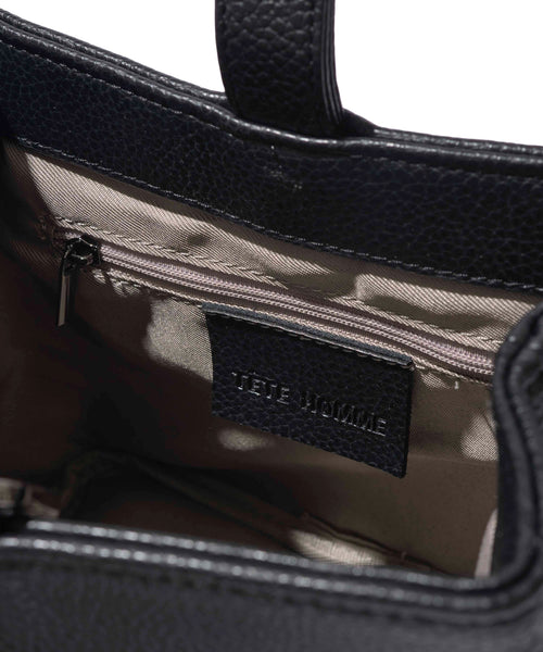 【WEB限定】Split Leather One Handle Drawstring Bag / スプリットレザー ワンハンドル 巾着バッグ