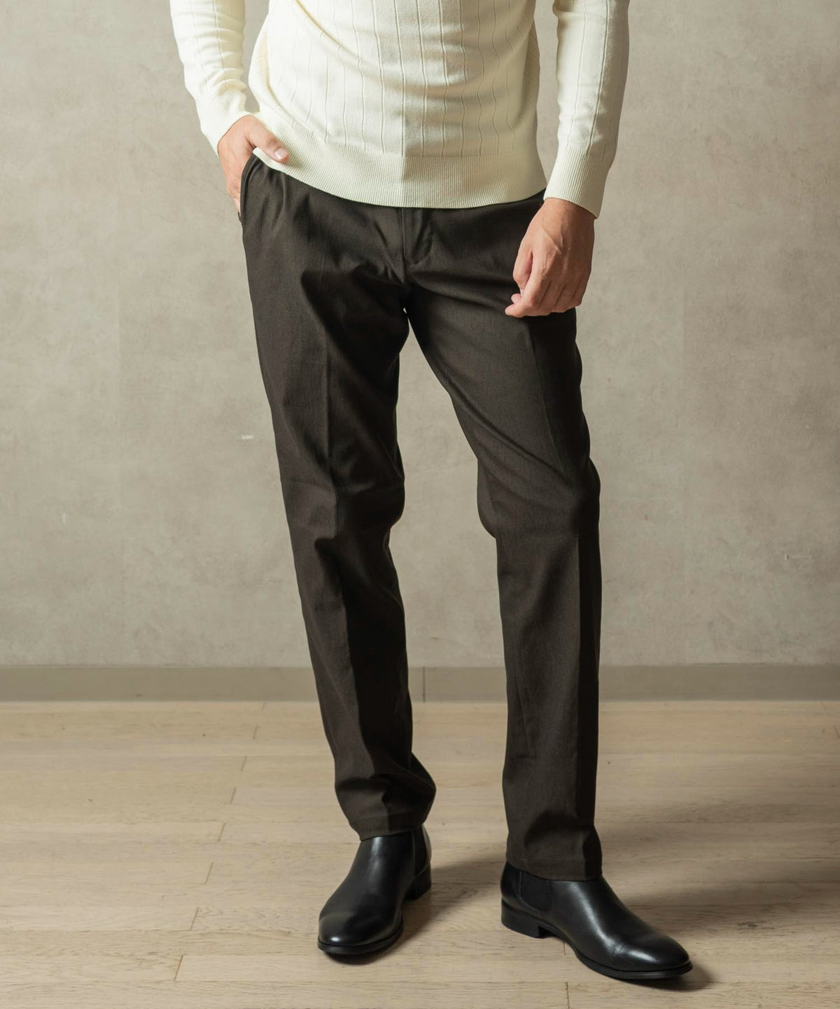 ネイビー　model：177cm 着用サイズ：LARGE
