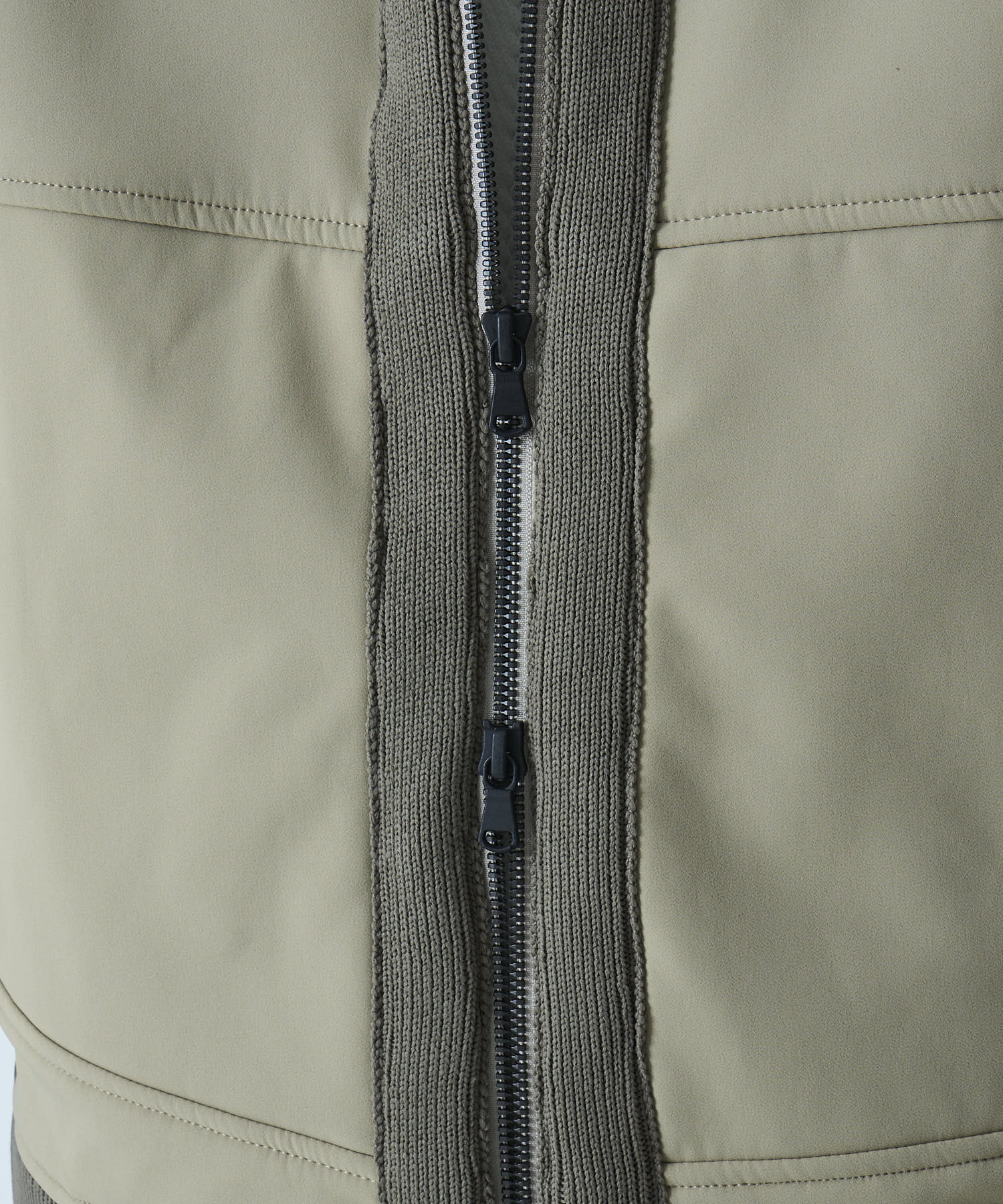 【最終値下げ】ニットコンビダウンフードブルゾン