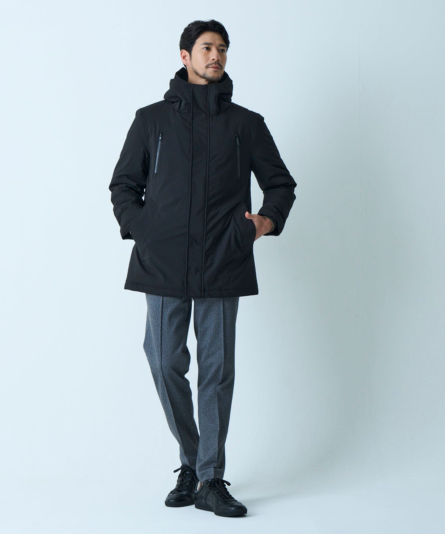 ブラック　model：177㎝　着用サイズ：L