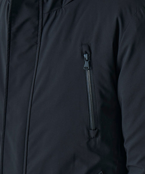 ミドル丈ダウンブルゾン