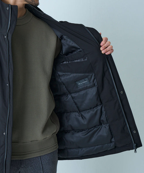 ミドル丈ダウンブルゾン