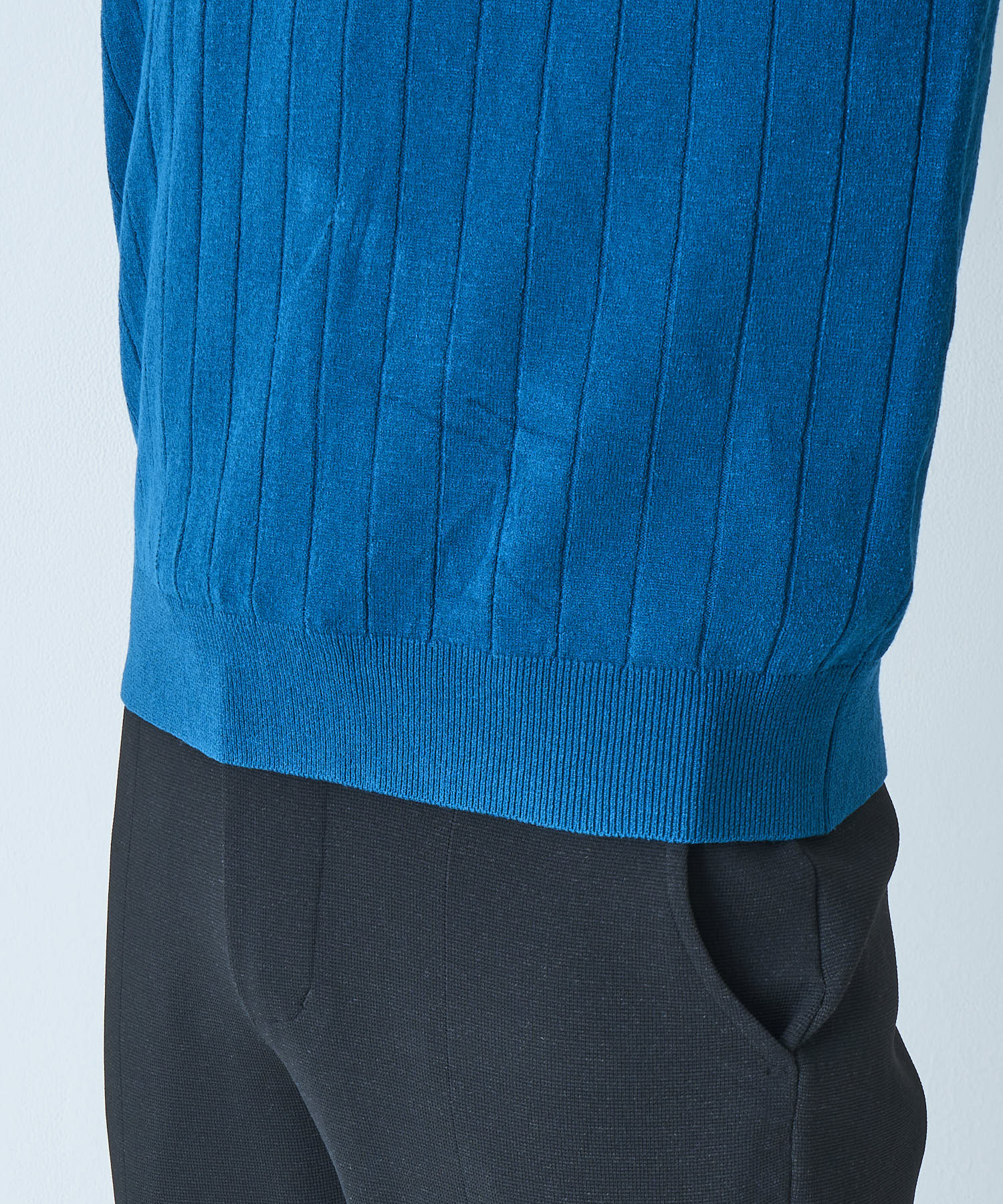 ブルー　model：177㎝　着用サイズ：L