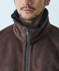 フェイクムートンブルゾン