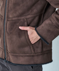 フェイクムートンブルゾン