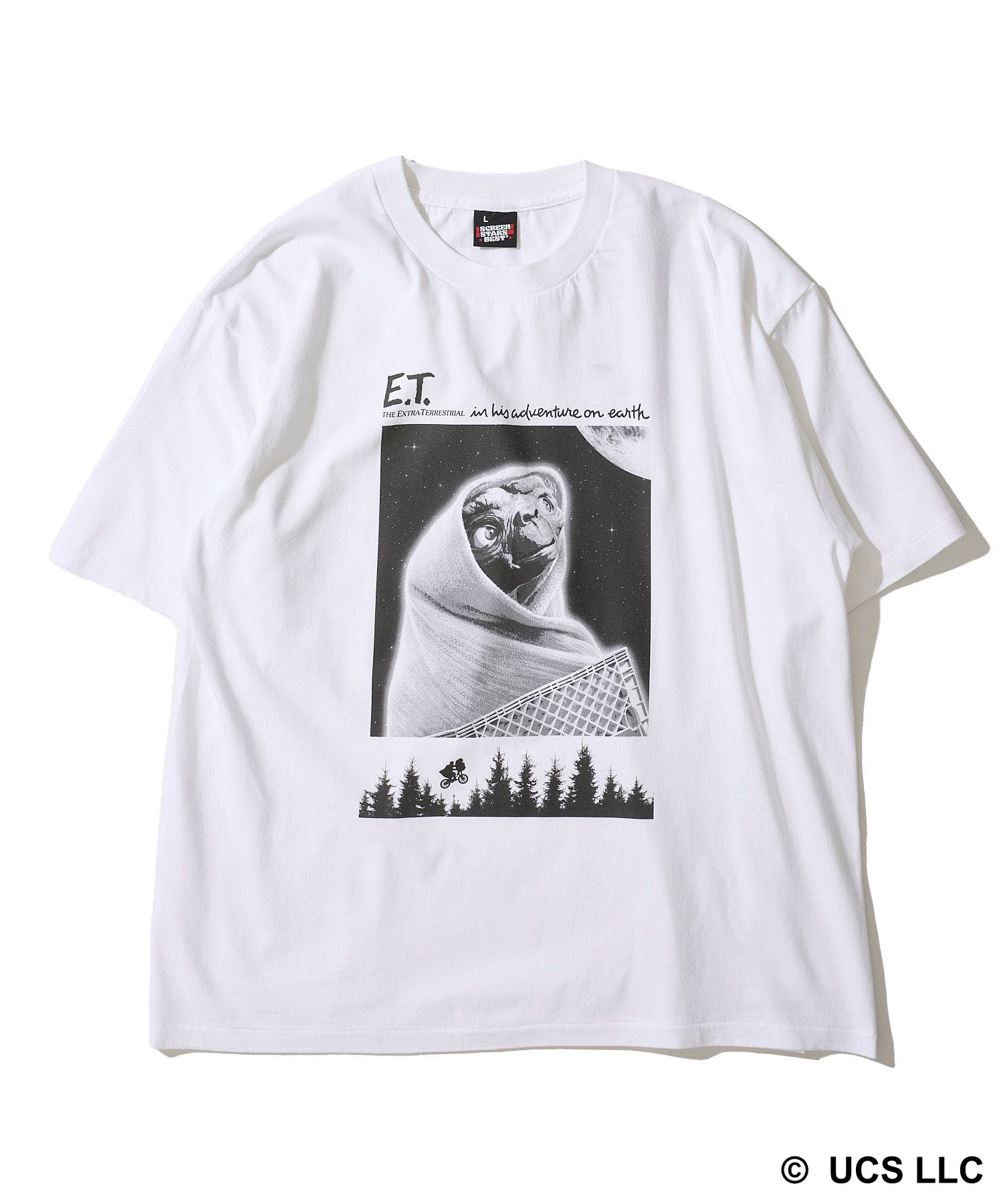 【初値下げ】【E.T】 クルーネックーＴシャツ