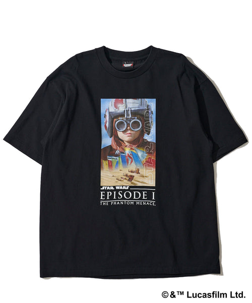 【初値下げ】【スターウォーズ】 エピソード1/ ファントム・メナス クルーTシャツ