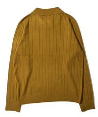 ワイドリブモックネック