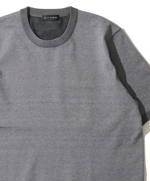 14G 半袖天竺クルーネック