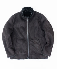 フェイクムートンブルゾン