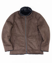 フェイクムートンブルゾン