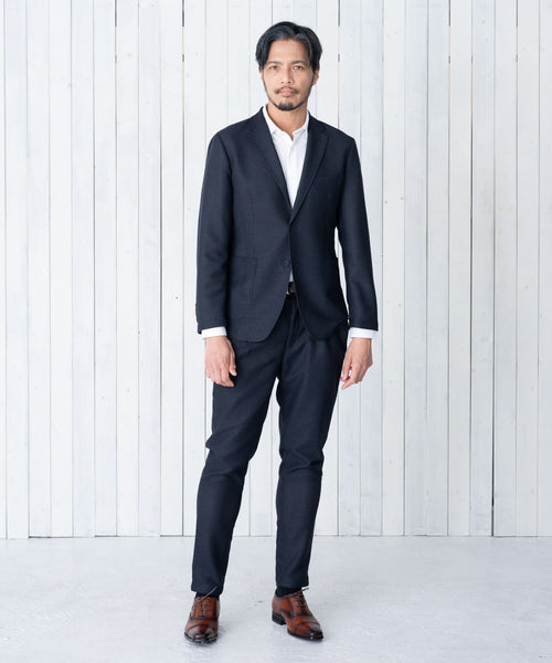 【WEB・一部店舗限定】ウールカラミセットアップスーツ