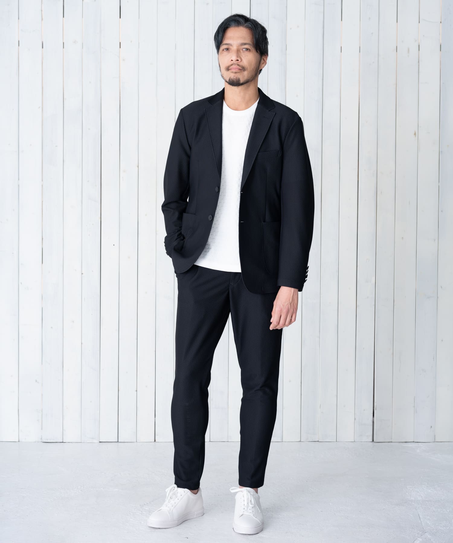 ブラック　model：186㎝　着用サイズ：L