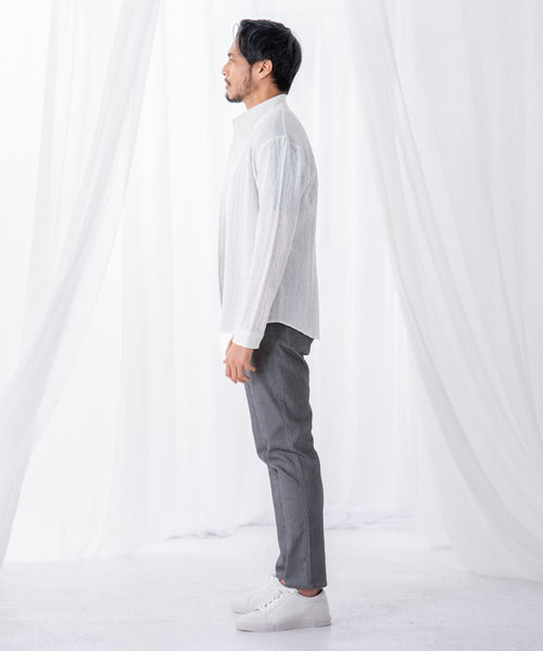 ホワイト　model：186㎝　着用サイズ：L